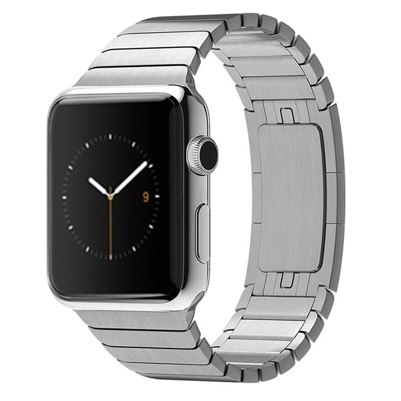 For Apple Watch Series 9 8 7 41mm 6 SE SE (2022) SE (2023) 5 4 40mm 3 2 1 38mm Wrist Strap Stainless Steel Watch Band For Apple Watch Series 9 8 7 41mm 6 SE SE (2022) SE (2023) 5 4 40mm 3 2 1 38mm Wrist Strap Stainless Steel Watch Band